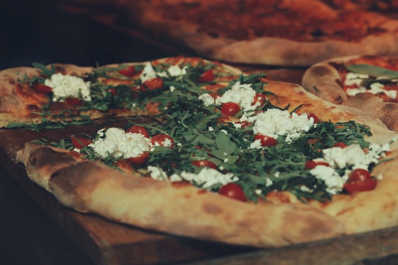 Classic calzone stuffed with ricotta and mozzarella cheese
